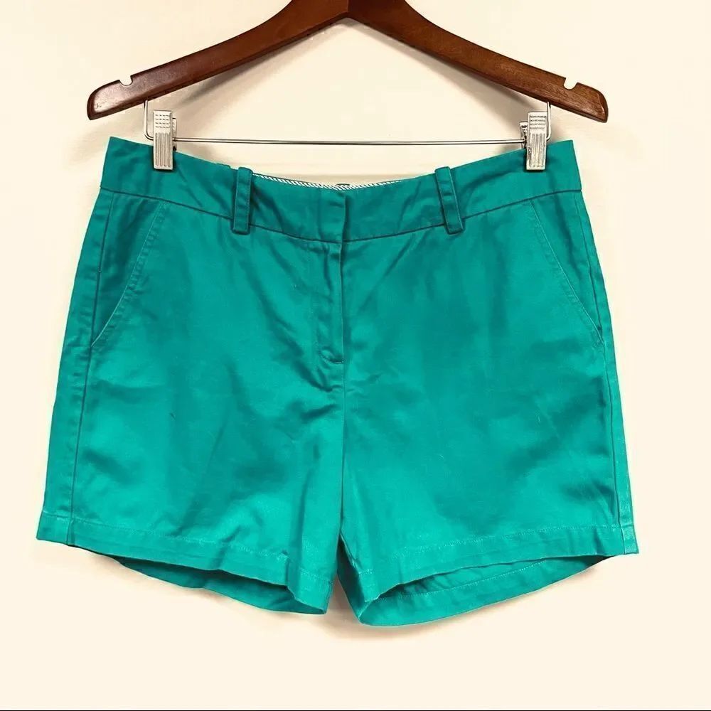 Sandro green 100 % cotton shorts. Size 8